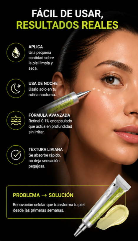 Celimax Retinal Shot — Booster Tensor con 0.1% Retinal