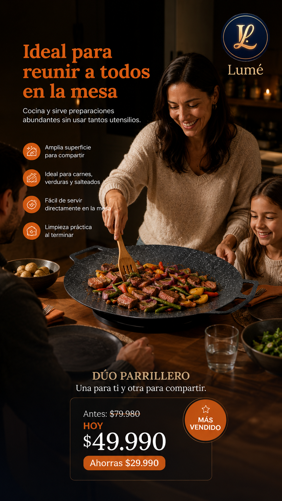 Plancha Coreana Multiuso